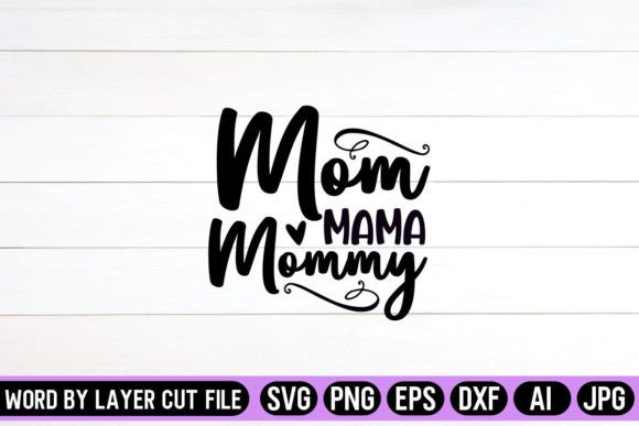 A Designer’s Look at the Mom Mama Mommy Embroidery File