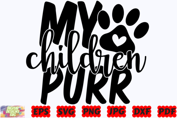 A Designer’s Review of My Children Purr SVG Cat