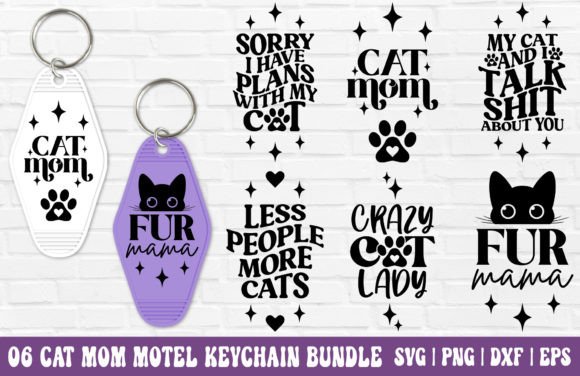 A Designer’s Review of the Cat Mom Motel Keychain SVG Bundle