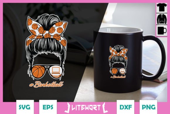 Basketball Mom Messy Bun SVG: A Designer’s Embroidery Review