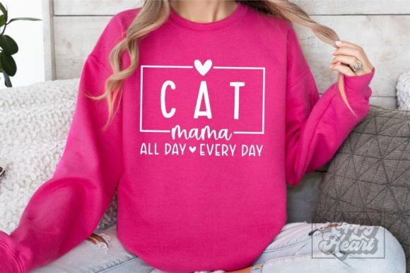Cat Mama SVG: A Warm, Handmade Design for Crafters