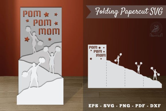 Evaluating the Cheer Mom Papercut Design for Real Embroidery Projects