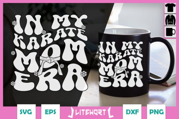 Putting Groovy Karate Mom Era Designs to Work