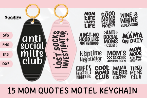 Testing the Mom Motel Keychain Bundle for Embroidery